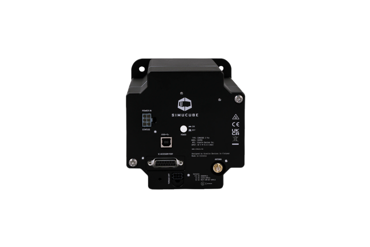 Simucube PRO R2 Direct Drive – Sort Simucube