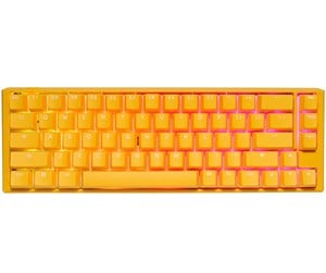 Ducky One 3 – Yellow Ducky – SF 65 % – Kirschbraun – Geekd