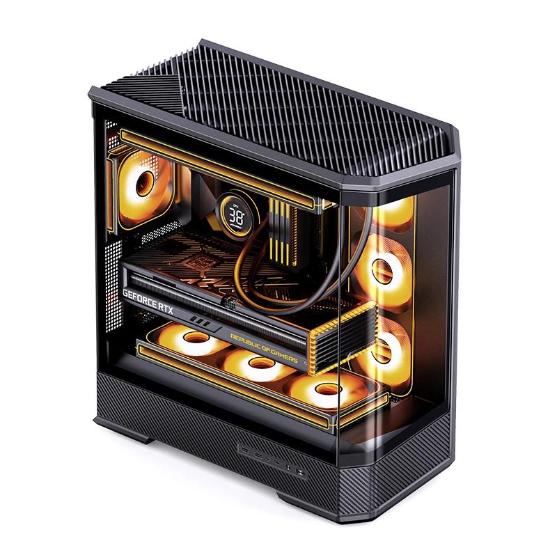 Jonsbo D400 Midi Tower, ATX, Tempered Glass - black Dongguan Sibositong Industrial Co., Ltd. (Jonsbo)