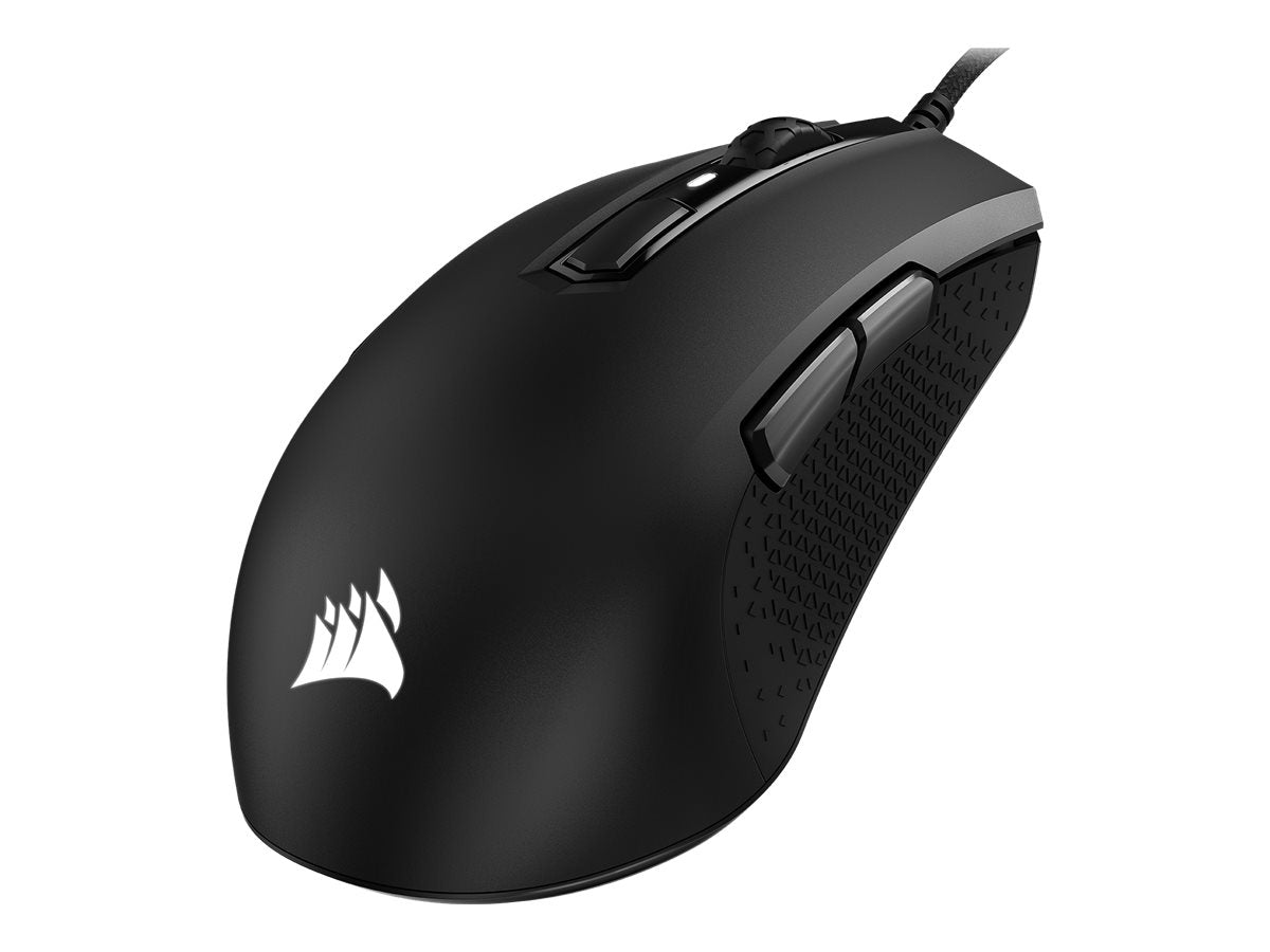 CORSAIR Gaming M55 RGB PRO Optisk Kabling Sort