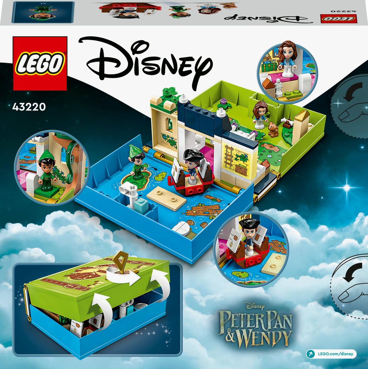 LEGO Disney - Peter Pan & Wendy's Storybook Adventure (43220) LEGO