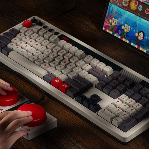 8BitDo Retro 108 Mechanical Keyboard N Edition – Tastatur på bord