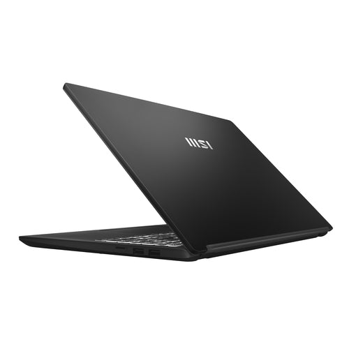 MSI Modern 15 H AI C2HMG-288FRNN – lukket låg med MSI-logo