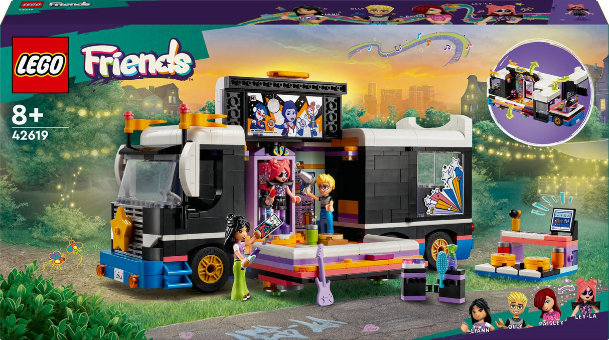LEGO 42619 Friends Pop Star Tour Bus LEGO
