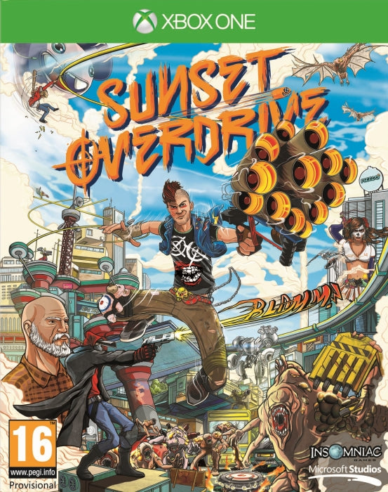 Sunset Overdrive – Xbox One – spilomslag