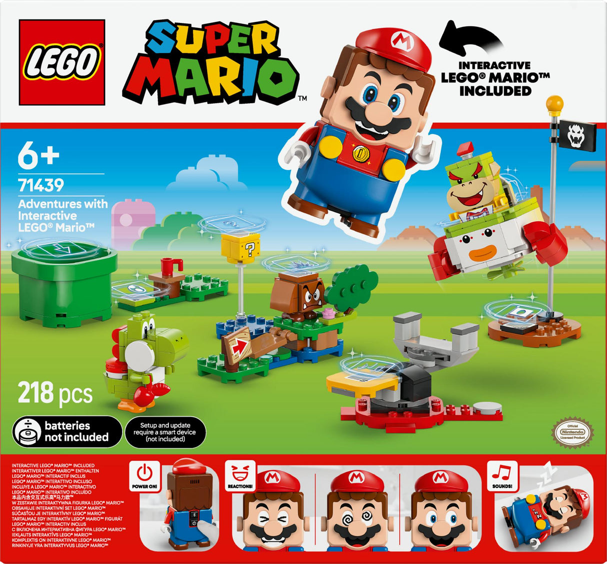 LEGO 71439 Super Mario Adventures with Interactive LEGO Mario LEGO