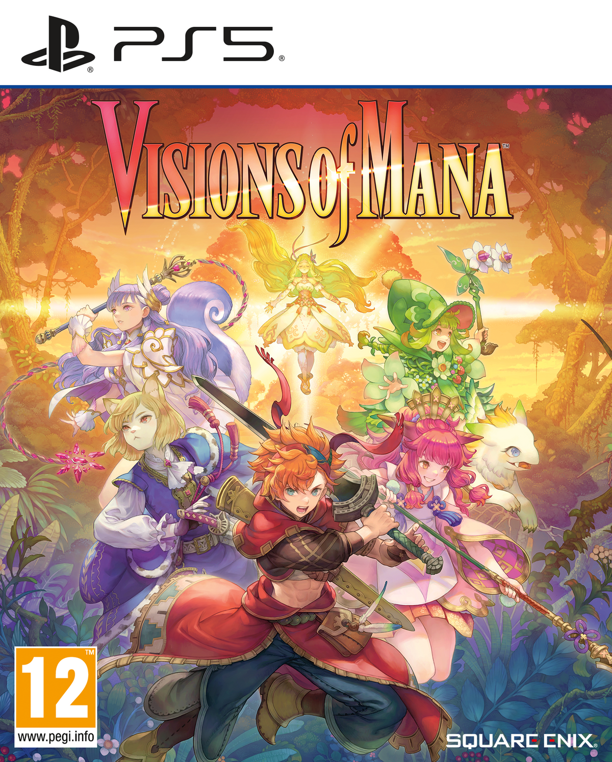 Visions of Mana – PlayStation 5 – spilomslag