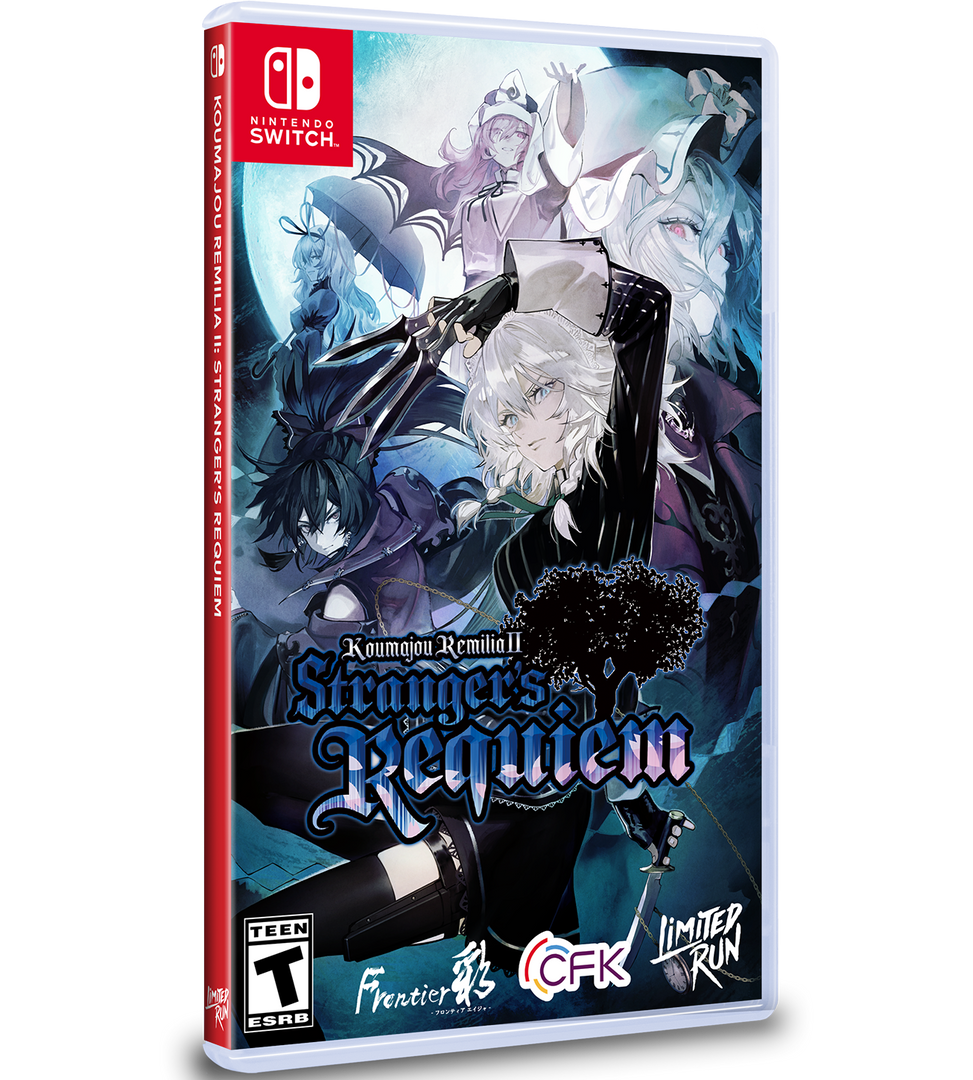 Koumajou Remilia II: Stranger's Requiem – forside til Nintendo Switch