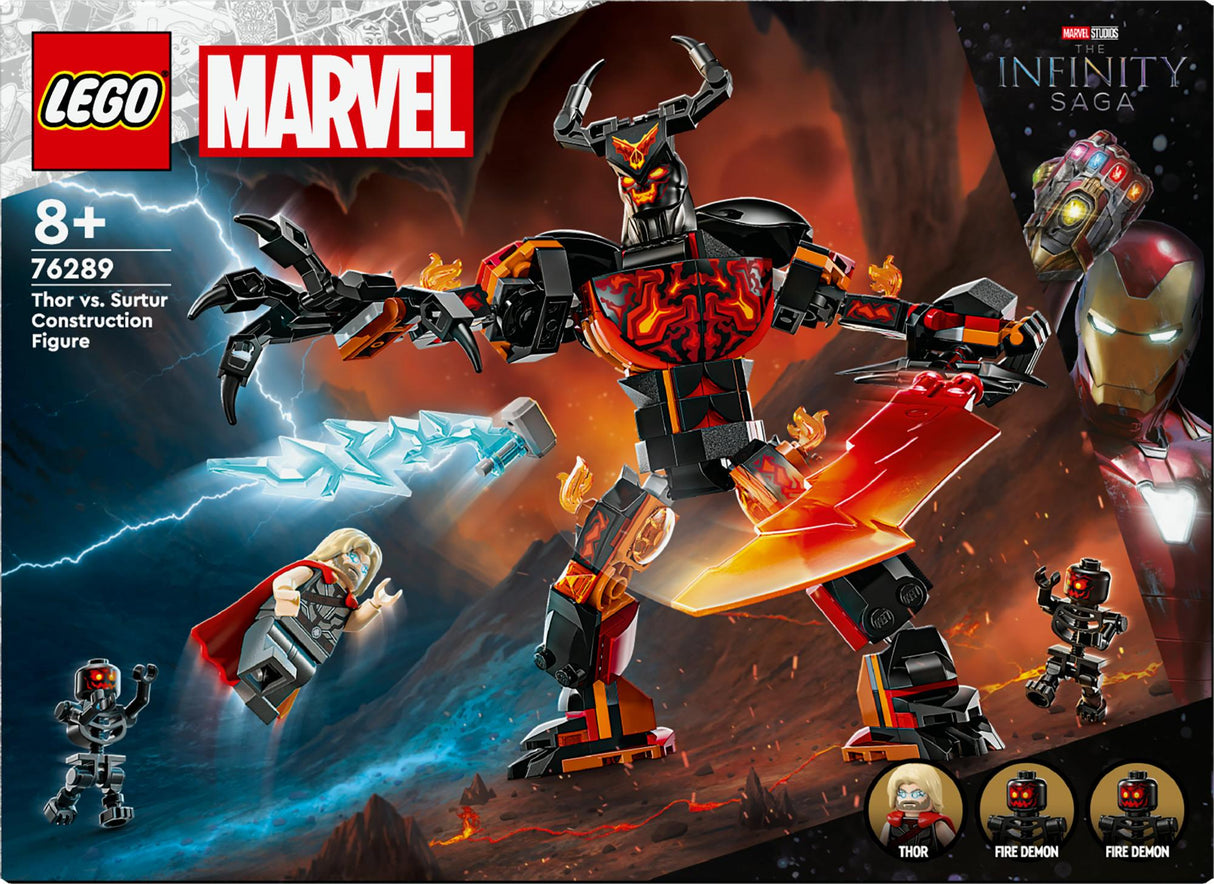 LEGO - Super Heroes - Thor vs. Surtur Construction Figure (76289.) LEGO