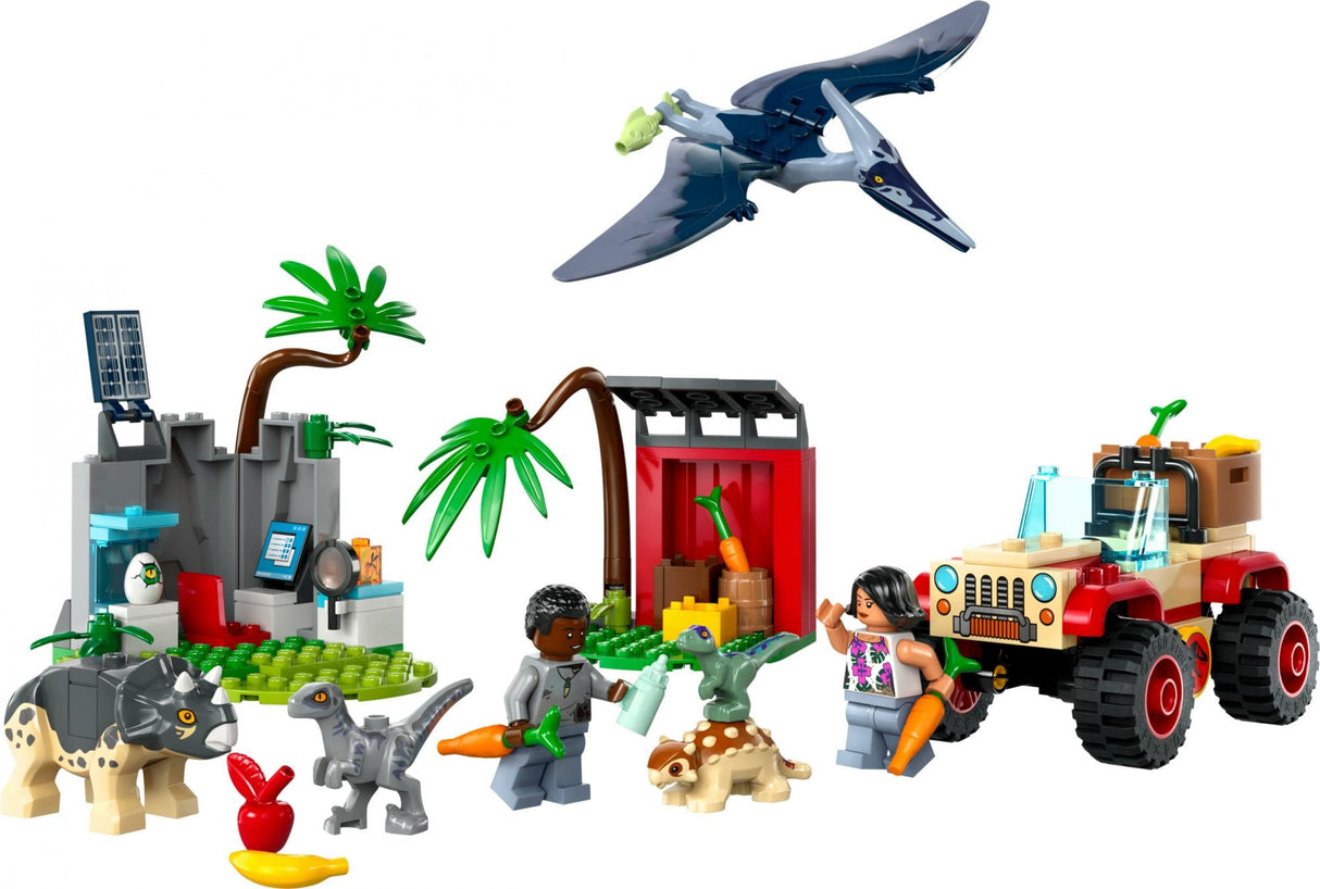 LEGO 76963 Jurassic World Baby Dinosaur Rescue Center LEGO