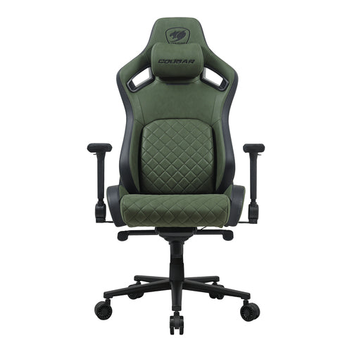 COUGAR Defensor S Army Green F gamingstol – produktvisning