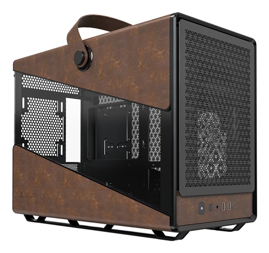 Montech Heritage Black, mATX, w/o Fans Telon Technology Co Ltd (Montech)