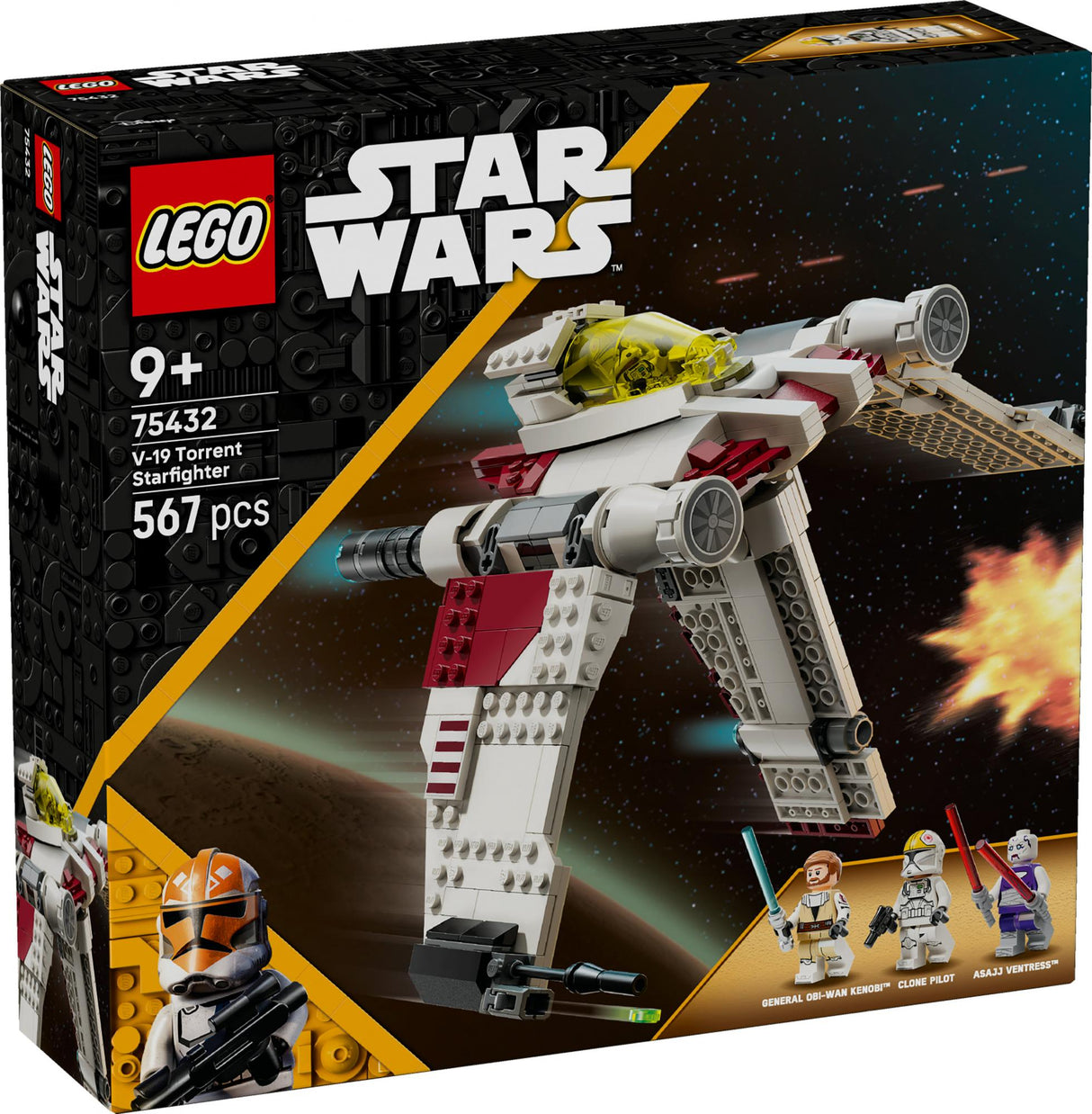 LEGO - Star Wars TM - V-19 Torrent Starfighter (75432) LEGO