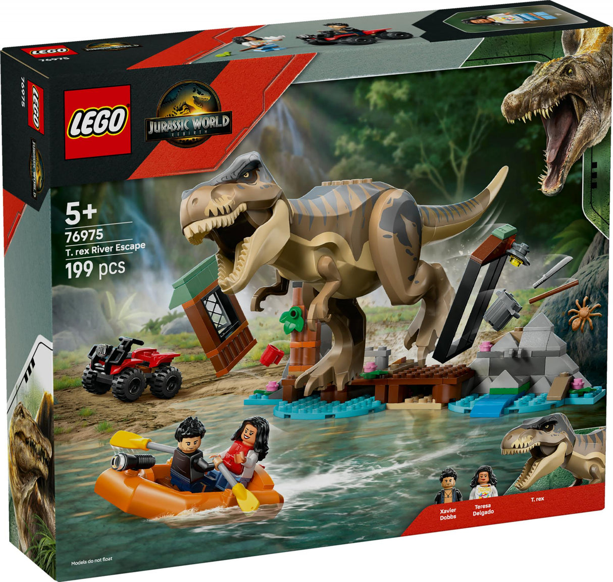 Lego - T. rex River Escape (6533325) LEGO