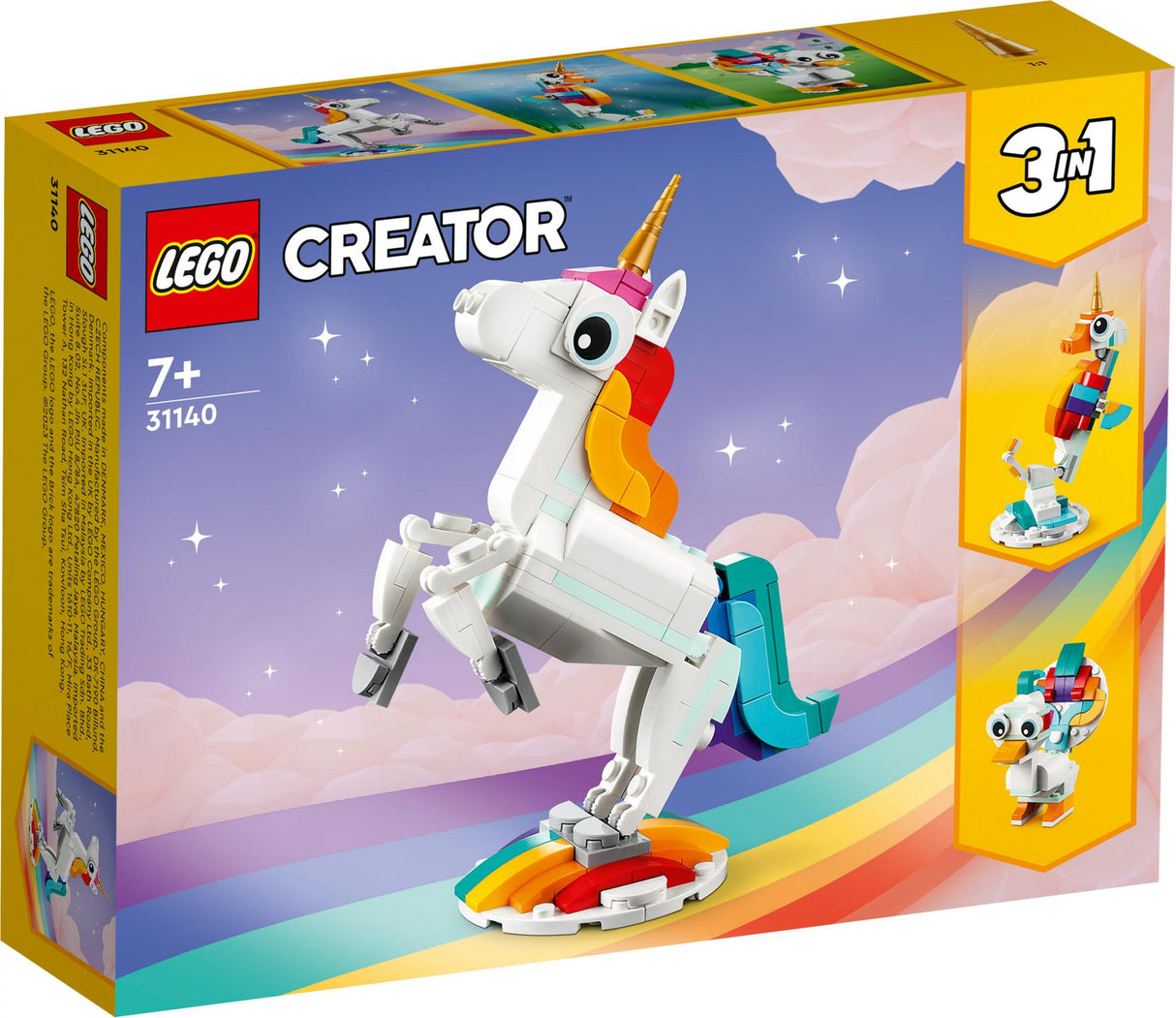 LEGO - LEGO Creator - Magical Unicorn (31140) LEGO