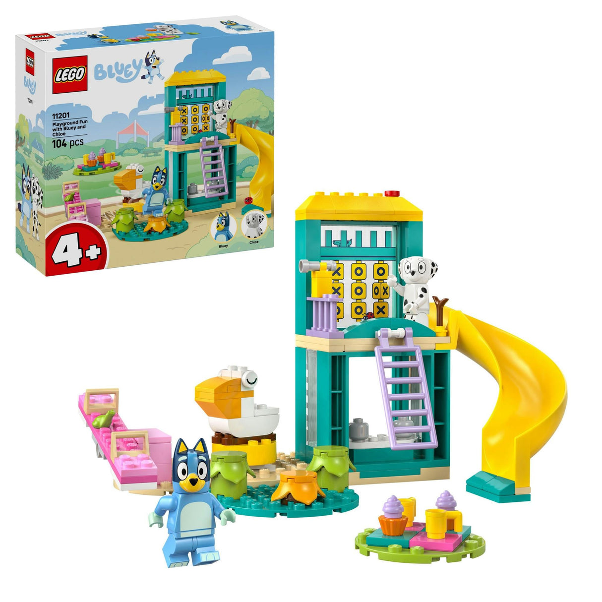LEGO - Bluey - Playground Fun with Bluey and Chloe (11201) LEGO