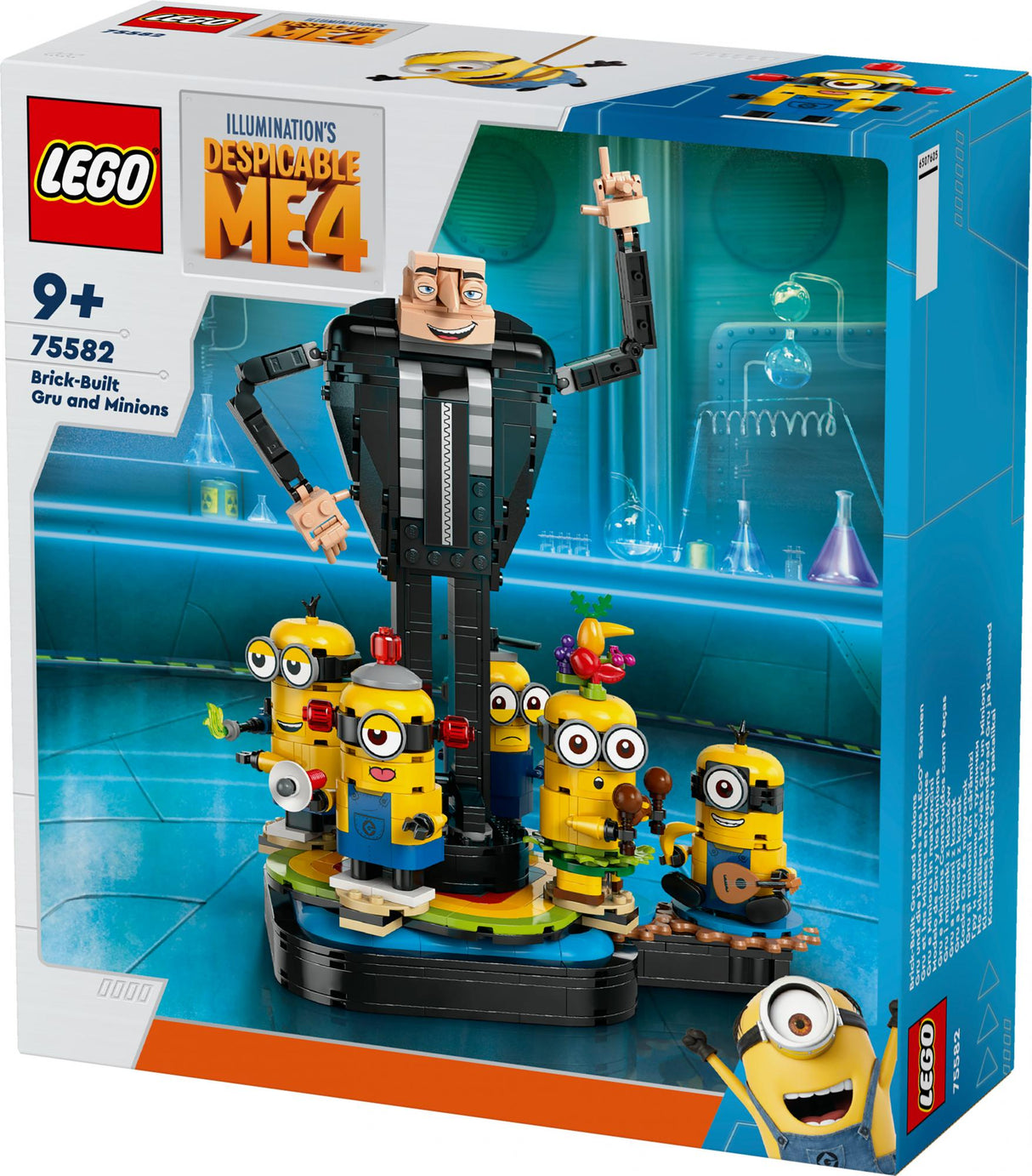 LEGO 75582 Minions Gru and the Minions made of LEGO bricks LEGO