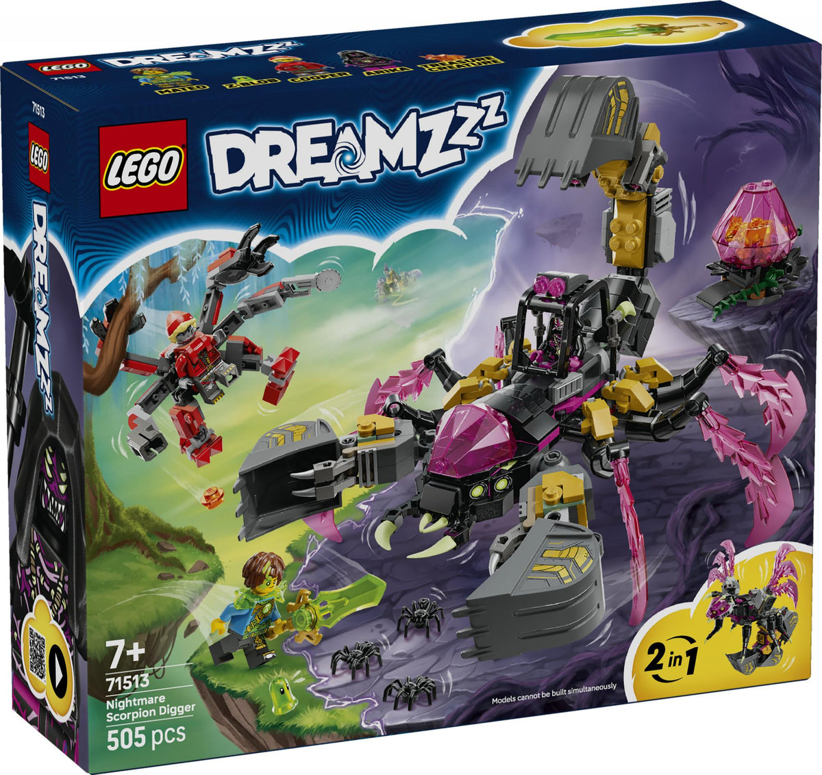 LEGO - DREAMZzz - Nightmare Scorpion Digger (71513) LEGO