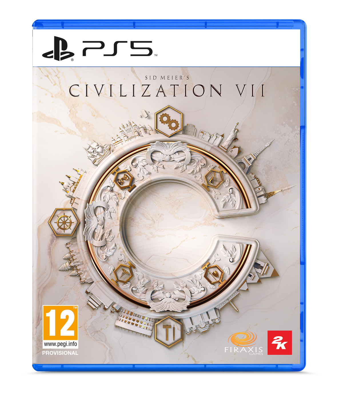 Sid Meier's Civilization VII – PlayStation 5 – spilomslag