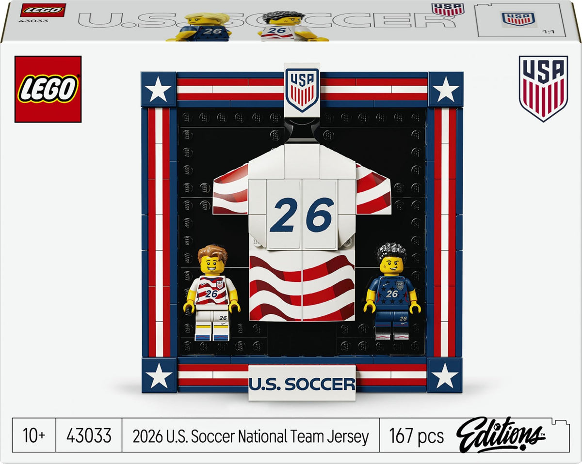 LEGO - Editions Football - 2026 U.S. Soccer National Team Jersey (43033) LEGO