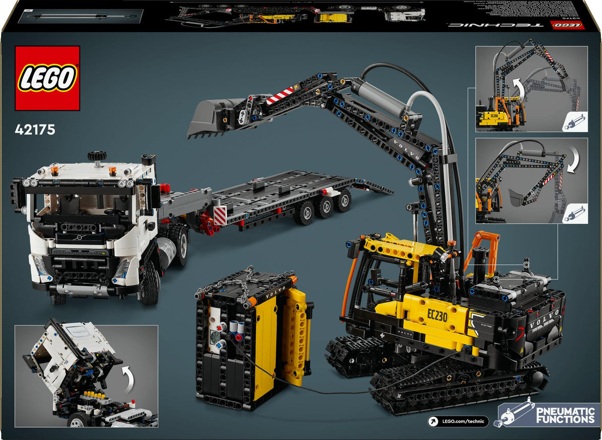 LEGO 42175 Technic Volvo FMX truck with EC230 Electric crawler excavator LEGO
