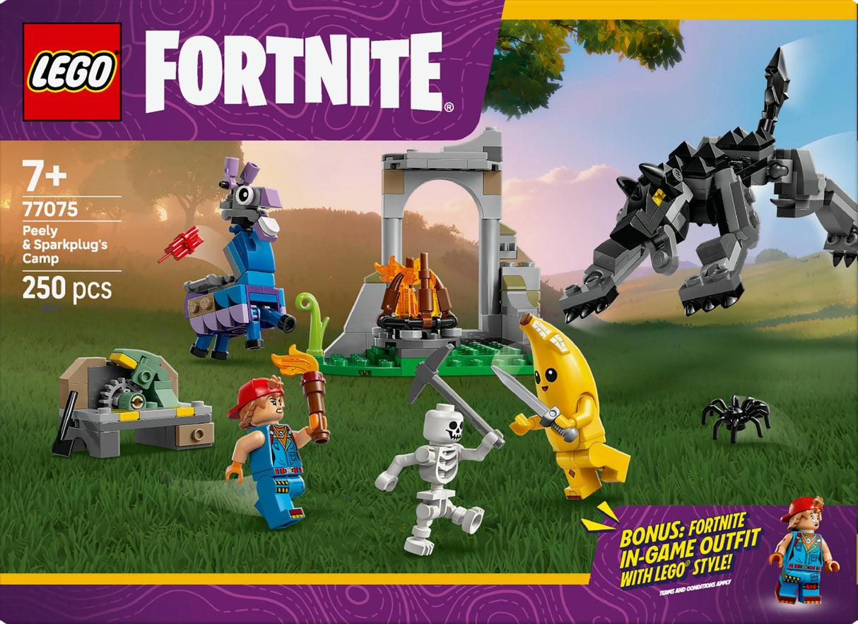 LEGO 77075 Fortnite Shali and the Spark Plug Artist's Camp LEGO