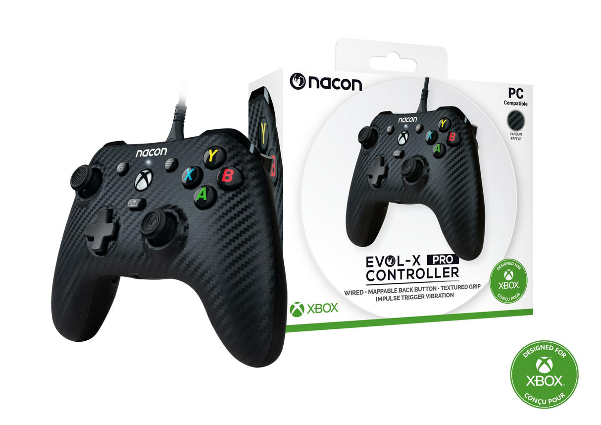 Nacon Entry Level Controller Carbon /Xbox Series X