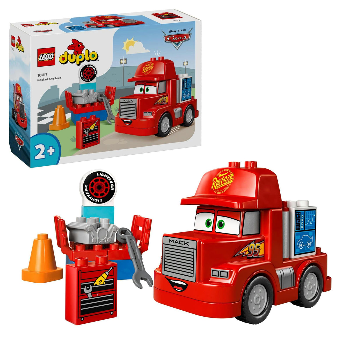LEGO 10417 DUPLO Disney Mack Racing (red) LEGO