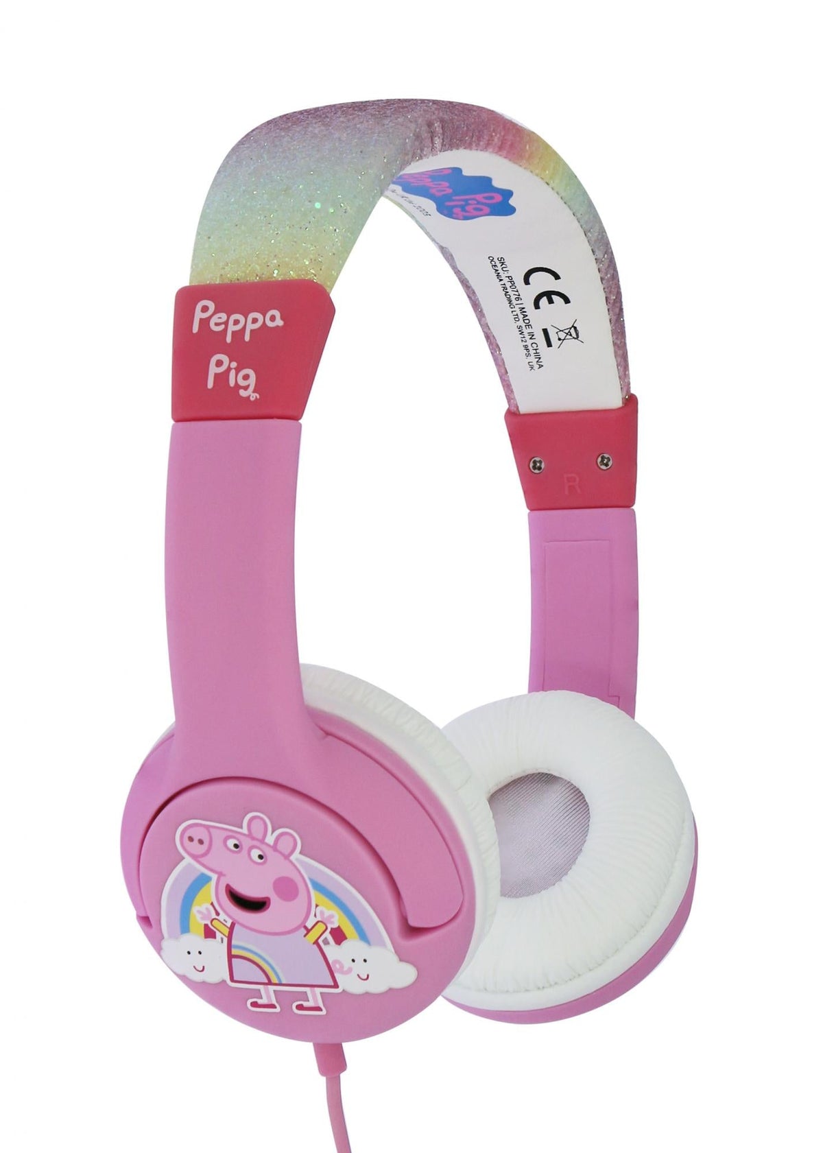 OTL - Junior Headphones - Rainbow Peppa Pig (PP0776) OTL