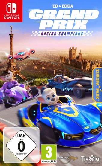 Ed & Edda: GRAND PRIX – Racing Champions – forside til Nintendo Switch