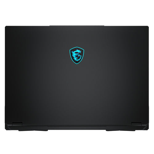 MSI Stealth 18 HX AI A2XWHG-015FR – lukket låg med MSI-logo