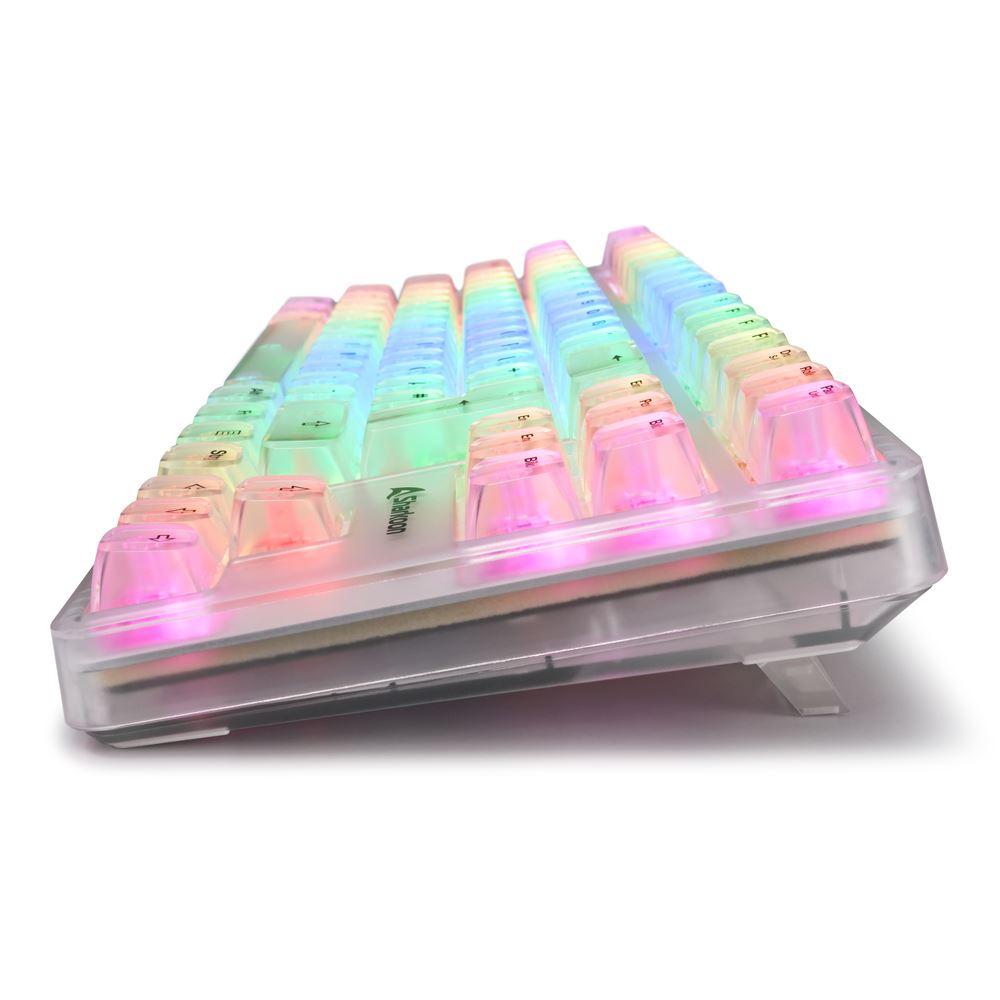 Sharkoon Crystal Shark (white, DE layout, KTT) Sharkoon