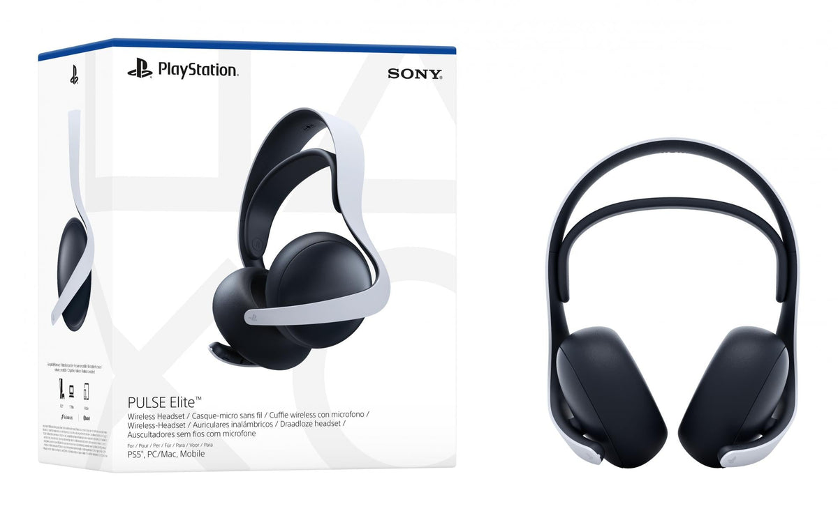 Sony PULSE Elite – trådløst gaming-headset – sort, hvid – produktdetalje 7