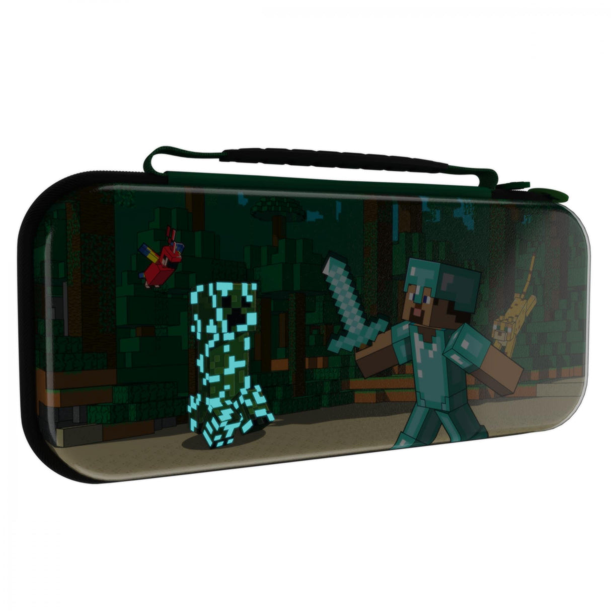 PDP Travel Case Plus GLOW - Minecraft Forest Battle PDP