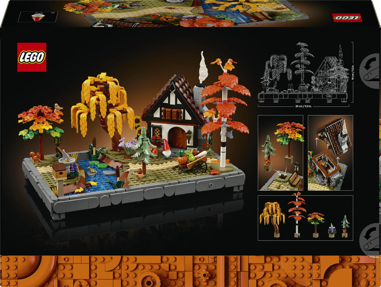 LEGO - Icons - Autumn Cottage Garden (11372). LEGO