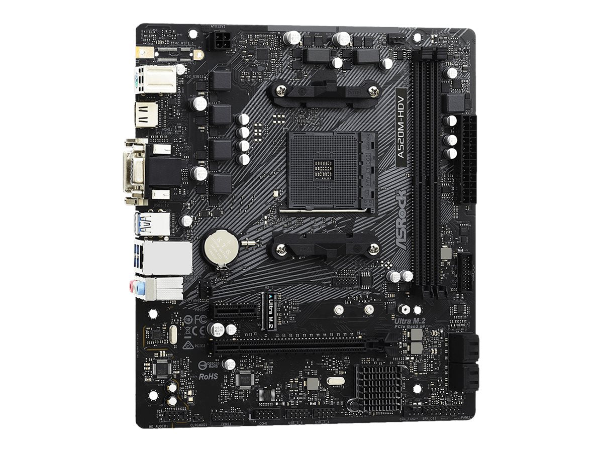 ASRock A520M-HDV Micro-ATX AM4 AMD A520 ASRock