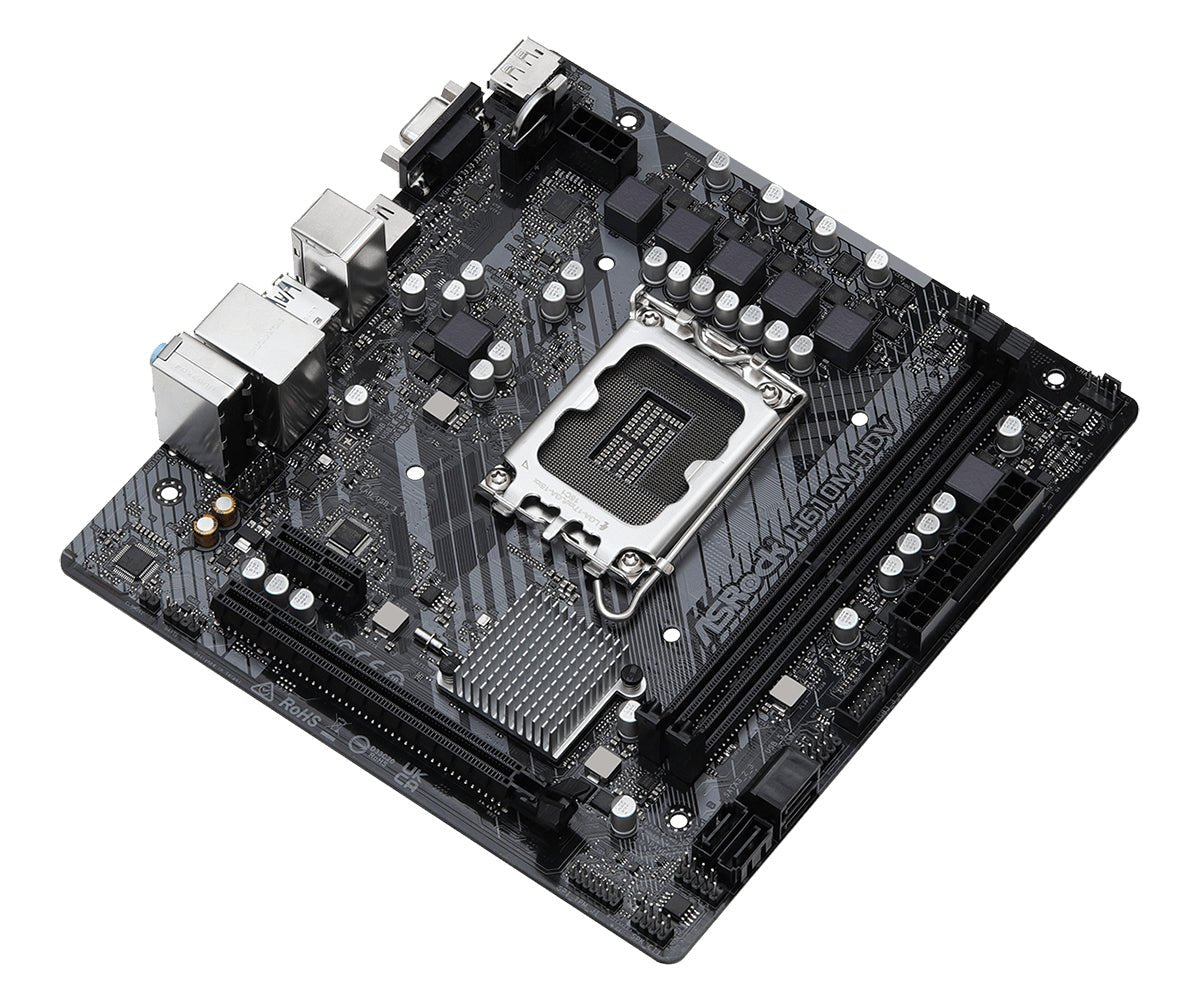 ASRock H610M-HDV Micro-ATX LGA1700 Intel H610 ASRock