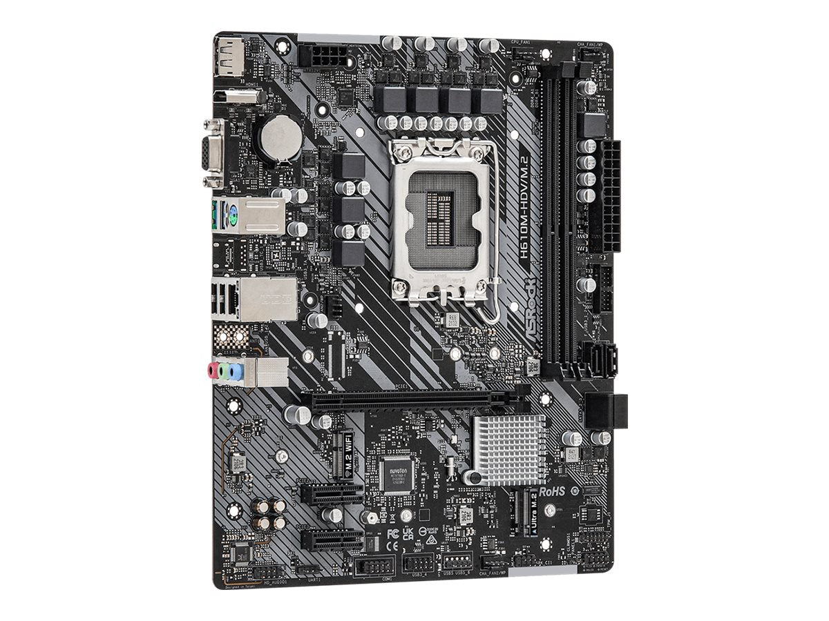 ASRock H610M-HDV/M.2 Micro-ATX LGA1700 Intel H610 ASRock