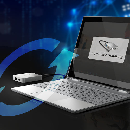 j5create JCD391-N – 4K60 USB-C multiport-adapter – Illustration af softwareopdatering