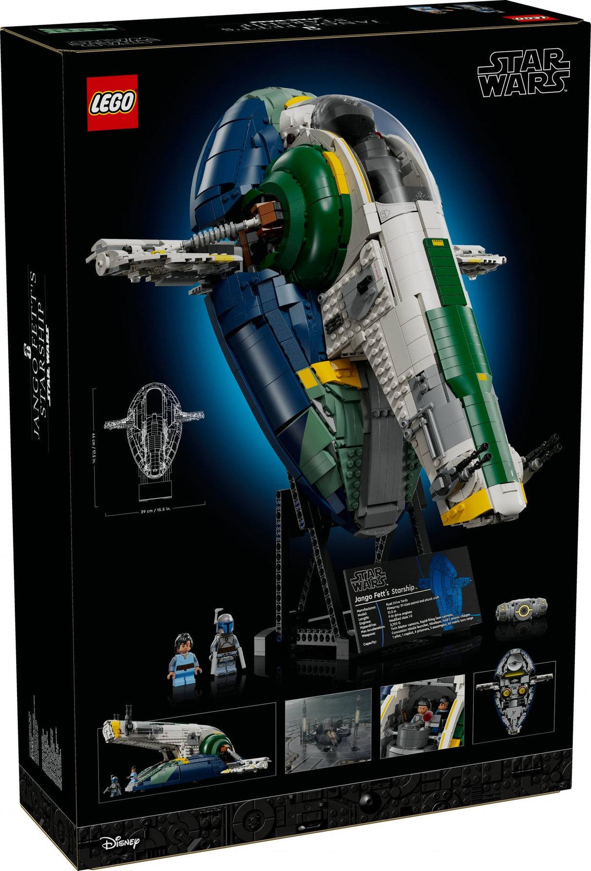 LEGO - Star Wars TM - Jango Fett's Firespray-Class Starship (75409) LEGO