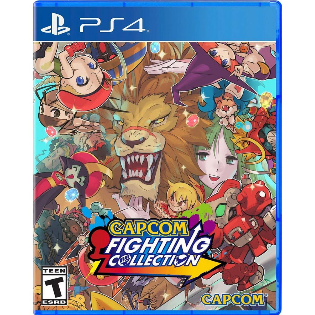 Capcom Fighting Collection (Import) – PlayStation 4 – spilomslag
