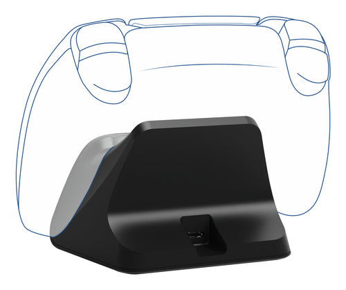 Trust GXT 255 – sort opladningsstander til PS5 – monteringsillustration
