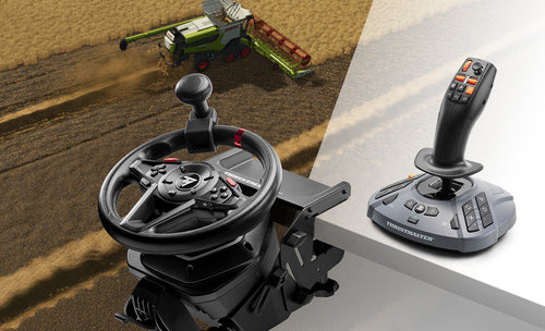Thrustmaster T128-P SimTask Farming Pack – PS5 og PC – rat og joystick