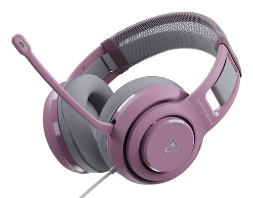 Turtle Beach Atlas 200 – gamingheadset i Lilac Mist – Set skråt fra højre