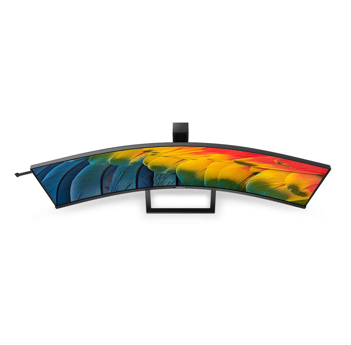 Philips 45B1U6900C 45 5120 x 1440 (UltraWide) HDMI DisplayPort USB-C 75Hz Dockingskærm Philips