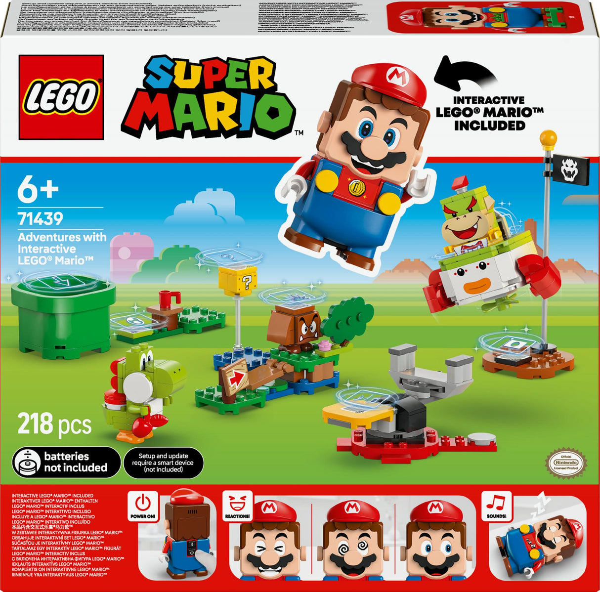 LEGO 71439 Super Mario Adventures with Interactive LEGO Mario LEGO