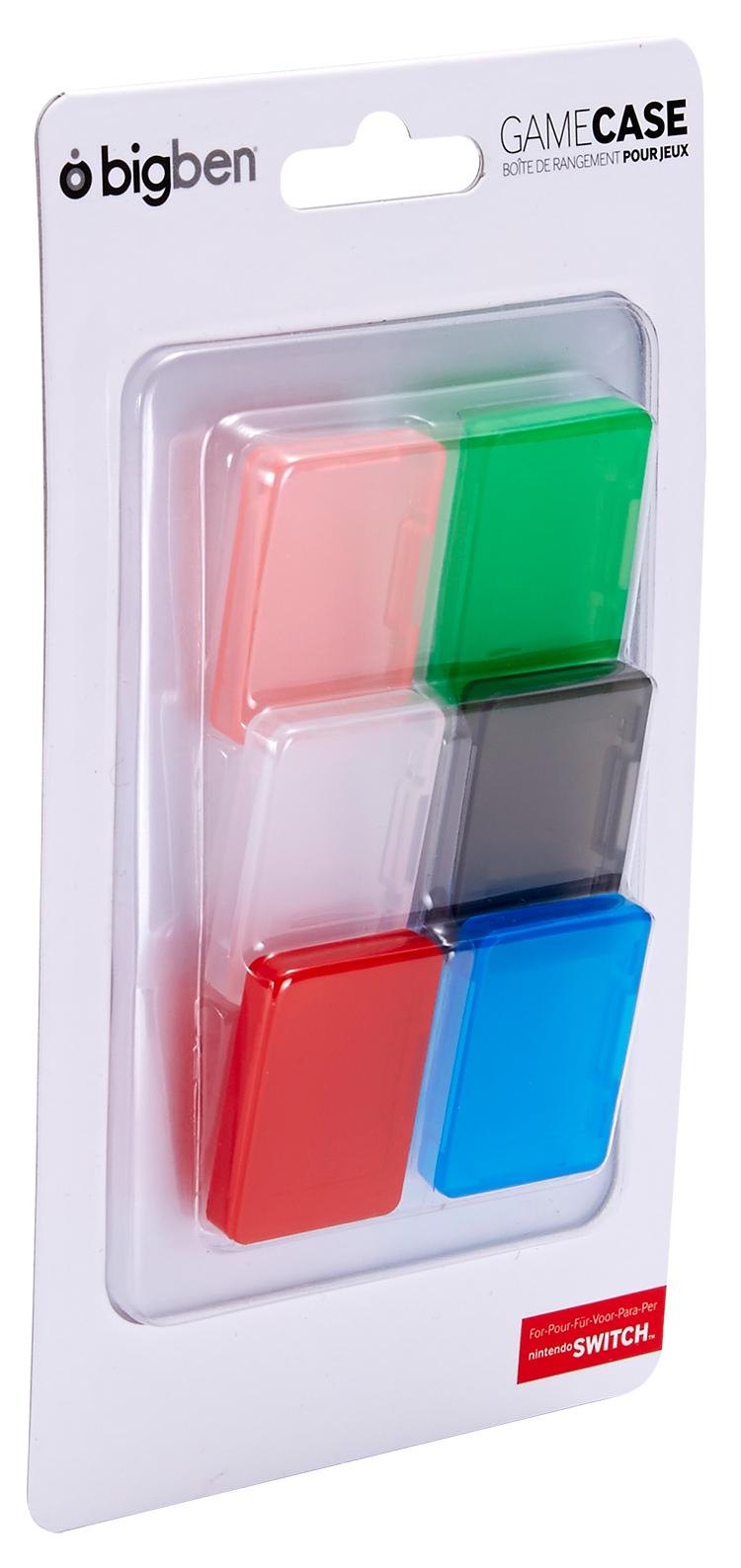 Bigben Game Case Set Black 6 Pieces Nacon