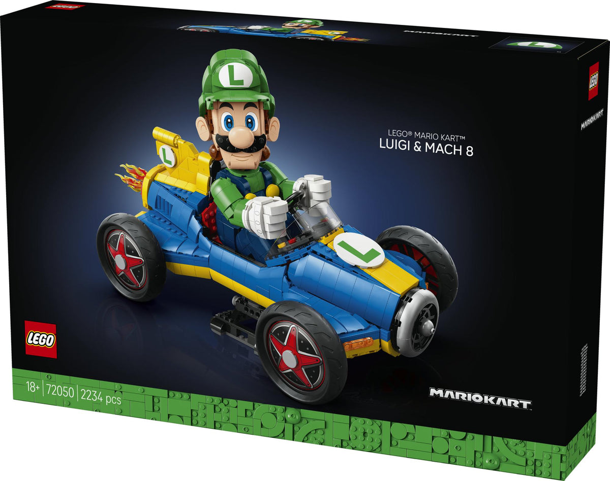 LEGO 72050 Super Mario Mario Kart: Luigi & Turbo Speedster LEGO