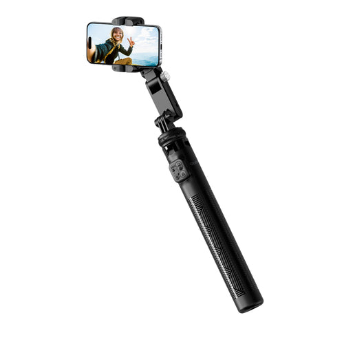 Rollei Easy Creator Gimbal – AI-mobilstativ med fyldlys – detalje eller anvendelse 5