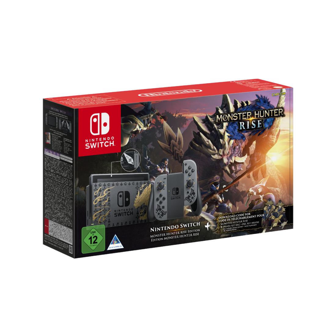 Nintendo Switch-Konsole (Monster Hunter Rise-Bundle)